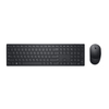 Scheda Tecnica: Dell Keyboard Pro and Mouse KM5221W Set mouse e Keyb - senza fii 2.4GHz QWERTY USA Internazionae nero con 3 Ys