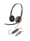 Scheda Tecnica: HP Poly Blackwire 3220 Stereo USB-c Headset +USB-c/a - Adapter
