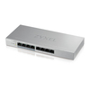 Scheda Tecnica: ZyXEL Switch Gs1200-8hp Smart Managed 8p Gigabit(4p PoE - Fino A 60w)easy Management Xvlan,qos Design Senza Ventole D