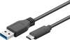 Scheda Tecnica: Goobay Cavo USB3.2 Gen1 USB-a Maschio USB-c Maschio - 0,15m Nero