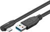 Scheda Tecnica: Goobay Cavo USB3.2 USB-c M 90&deg, USB Tipo M 2m Nero - 