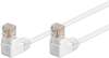 Scheda Tecnica: Goobay LAN Cable Angoato 90 Cca Cat. 5e - Bianco UTP 0,5 M