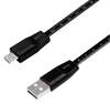 Scheda Tecnica: Logiink Cavo USB Micro-b Maschio/USB-a Maschio Con - Misuratore 1m Nero