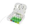 Scheda Tecnica: Logilink Scatola Di Terminazione Ottica Di Appartamento - (stoa) Ftth 4x Sc/apc Con Cavo Di installazione Da 40m