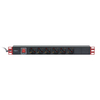 Scheda Tecnica: Techly Multipresa 6 Posti Da Rack 19'' Con Interruttore - Spina Italiana 1U