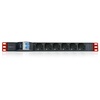 Scheda Tecnica: Techly Multipresa 6 Posti Da Rack 19'' Con Magnetotermico - Spina Italiana 1U
