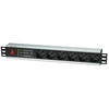Scheda Tecnica: Techly Multipresa 6 Posti Rack 19'' Con Protezione E - Interruttore Spina Italiana 1,5u