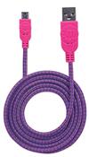 Scheda Tecnica: Manhattan Cavo Micro USB Guaina Intrecciata USB/microUSB - 1.8m Vioa/fucsia
