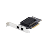 Scheda Tecnica: StarTech .com Adattatore Di Rete PCIe 3.0 X8 Profilo Basso - Gbe / 10GB Ethernet X 2 Nero Compatibile Taa