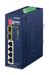 Scheda Tecnica: PLANET Industria 4-Port 10/100TX 802.3at PoE + 2-Port - 1000X SFP Ring Ethernet Switch