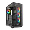 Scheda Tecnica: Sharkoon Case ATX Curve LGAss Pane,2x U3, 1x Type-c,trrs - 