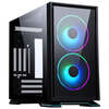 Scheda Tecnica: iTek Case LGAlaxy 2q - Itx Mini Tower, 2x12cm Argb Fan - 2xUSB3, 2x Front Pane, Side LGAss
