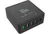 Scheda Tecnica: iTek Caricabatteria Da Tavoo Da 60w- 13.2a(2x3a- 3x2.4a) - Con 5 Porte: 1xUSB-c Pd- 3xUSB Smart- 1xqc3.0- Smart Ic