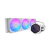 Scheda Tecnica: Cooler Master Dissipatore Liquido Atmos Ii, 2x120mm Argb - Kit Schermo Pixe Inc, Bianco