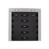 Scheda Tecnica: Mobotix Berfid White Base Module for T26, Without Button - Set, Silver