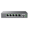 Scheda Tecnica: Grandstream Switch Network Unmanaged GiLGAbit Ethernet - (10/100/1000) Power Over Ethernet (Poe) Back