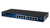 Scheda Tecnica: Allnet A Sg8208m, Switch 8 Ports 10/100/1000mbps, Smart - Managed, Faness (externa Power Suppy)