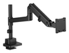 Scheda Tecnica: DIGITUS Supporto per monitor singoo, 57", 27 kg Moa a - LGAs a pressione, VESA: 75x75, 100x100, nero