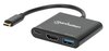 Scheda Tecnica: Manhattan Docking Station USB-c HDMI 3-in-1 Con - Power Deivery